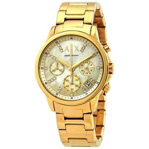 FX03695B NWT Armani Exchange Fashion Ladies Quartz Steel Authentic Watch